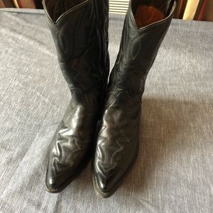 Durango vintage black cowboy boots men’s 12D